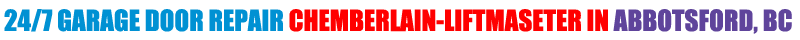 Chemberlain Liftmaseter garage Abbotsford